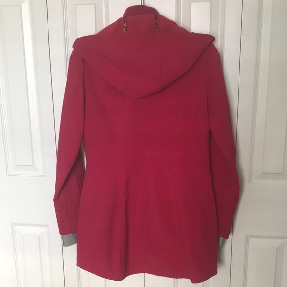 Betsey Johnson Soft Shell Hooded Jacket - Sz S - Picture 5 of 10